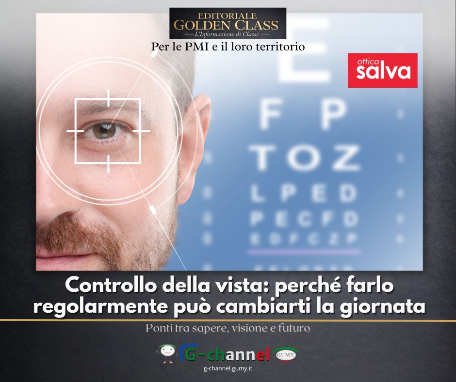 Controllo della vista: perché farlo regolarmente può cambiarti la giornata